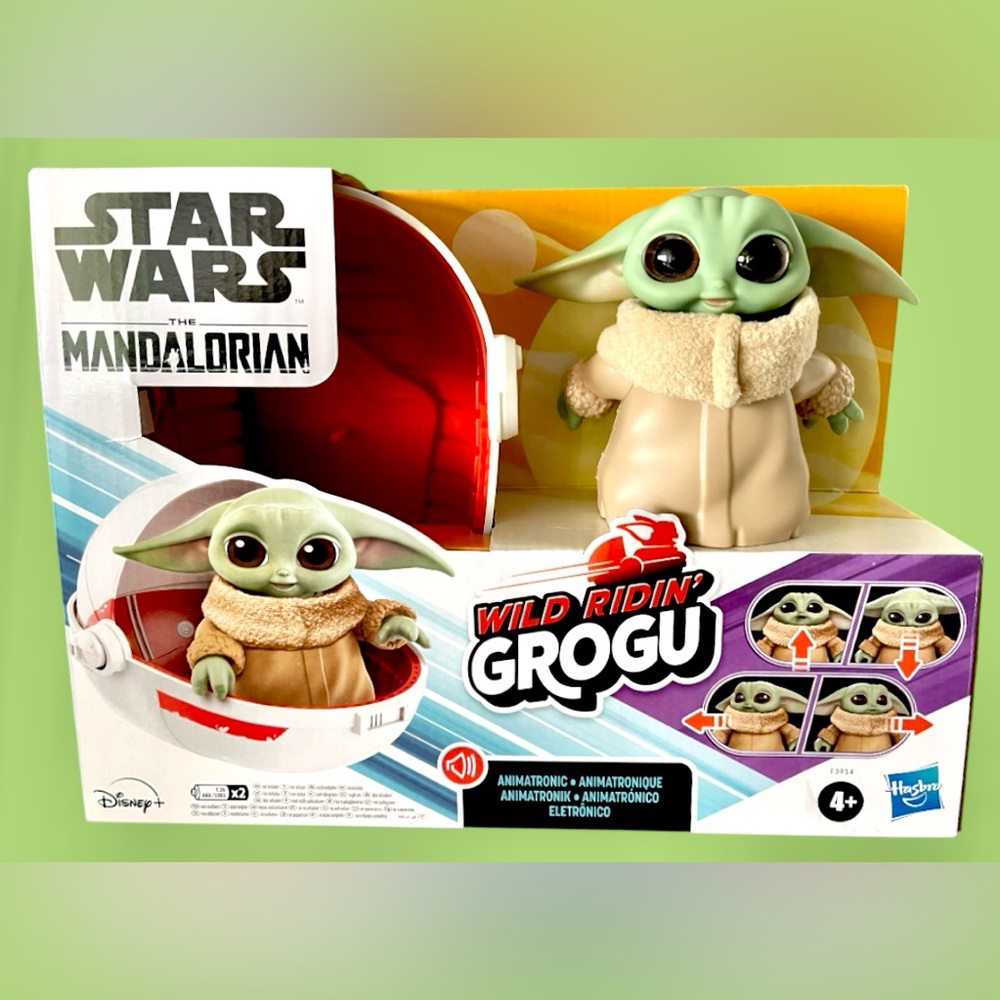 Star Wars Grogu Animatronic Toy NIB Disney + Hasbro